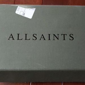 AllSaints Fetch Chain Leather Crossbody Bag
